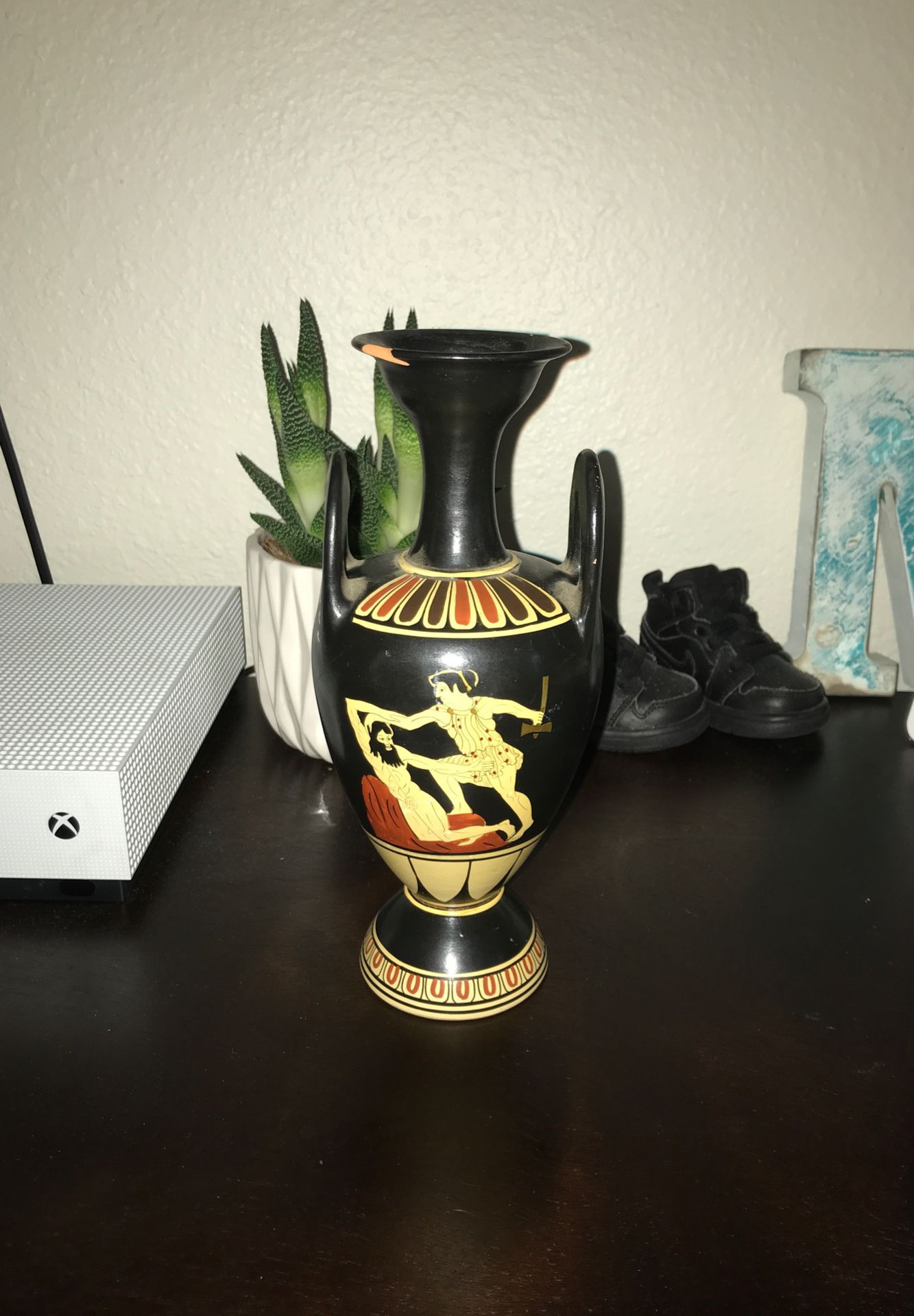 Handmade Vase from Athens Greece