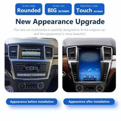 2012 -2015 Mercedes ML350 Tesla Style Screen Radio