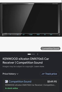 Kenwood Excelon DMX706S stereo
