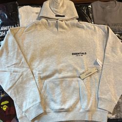 Light Oat Essentials Hoodie