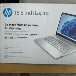 Brand New Laptop HP 15-EF2040TG Ryzen 5 512GB SSD FHD iPS