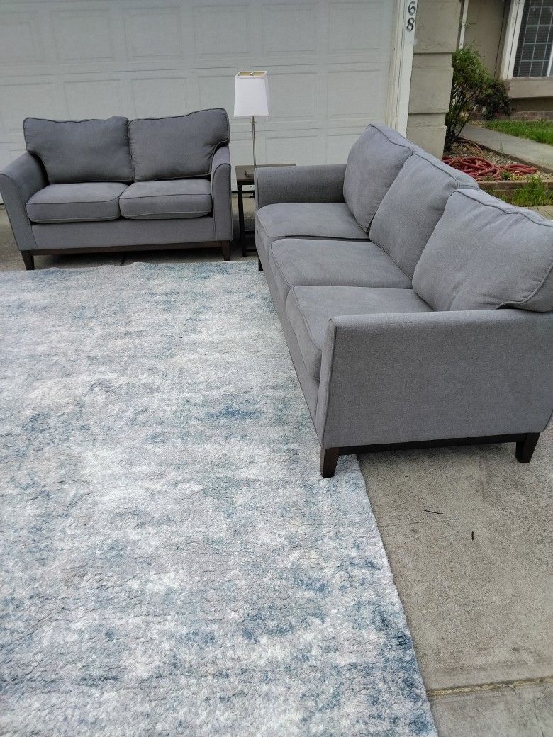 Matching Gray Couch And Loveseat Free Delivery