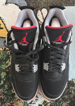 Air Jordan 4 Retro “Bred” — Men’s Size 10.5