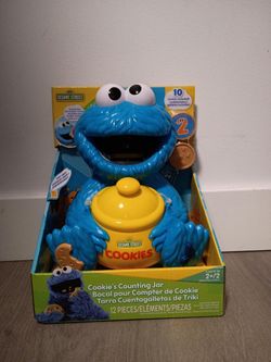 Sesame St. Cookie jar