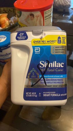 Similac 360 Total Care Infant Formula 40oz