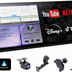 11.26" Wireless CarPlay Screen for Car,Portable CarPlay & Android Auto Screen