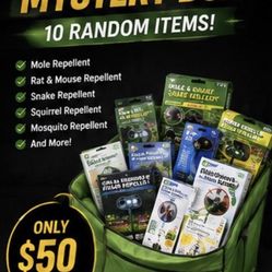10-Piece Pest Repellent Product Bundle – New Items – $50