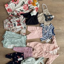 0-3 Baby Girl Clothes Bundle