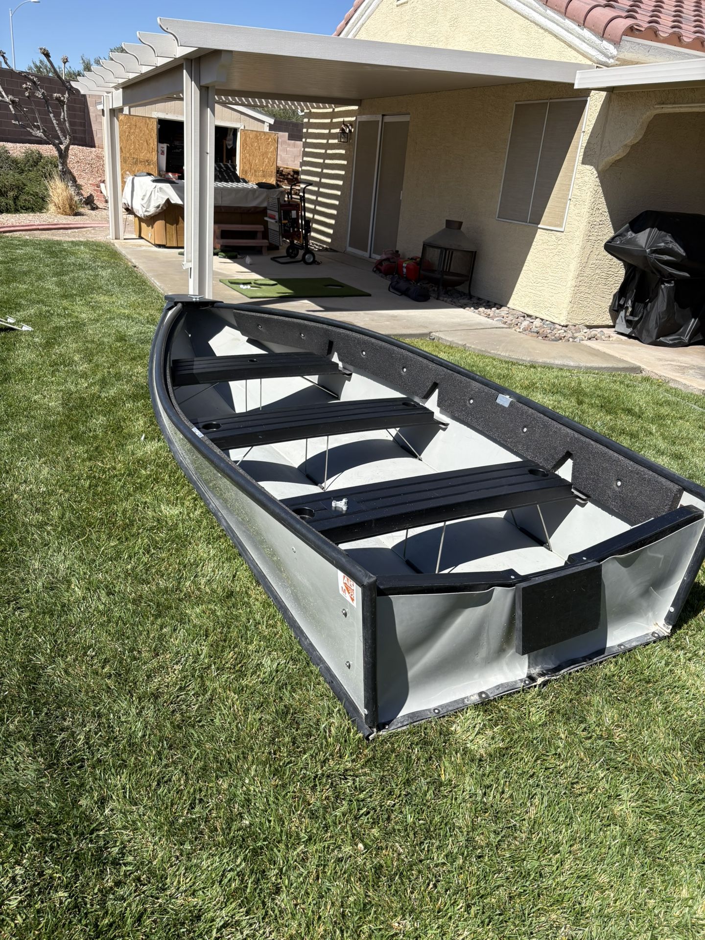 12’ Port-a-boat 