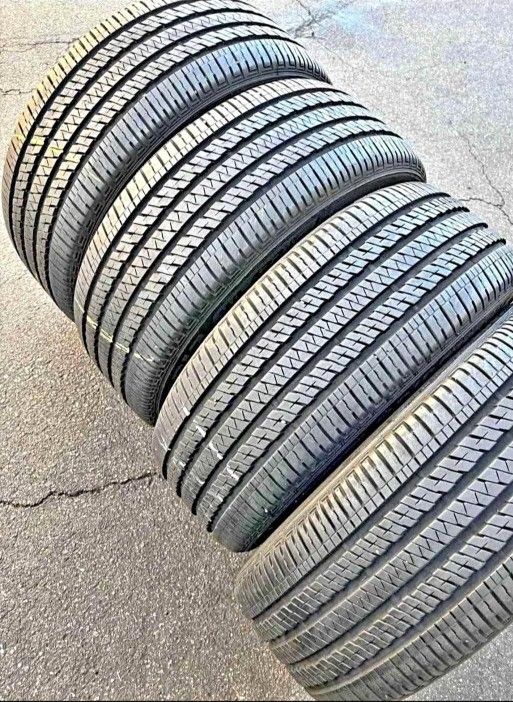 255 50 20 Bridgestone Tires Con 80% De Vida Las 4tires ⚡️✅️⚡️