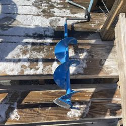 Manual 6” Ice Fishing Auger