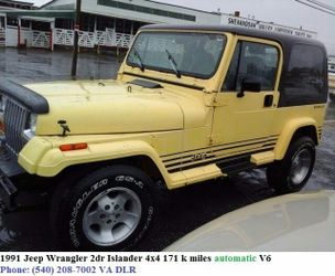 1991 jeep wrangler islander 4x4 automatic for Sale in Falls Church, VA -  OfferUp