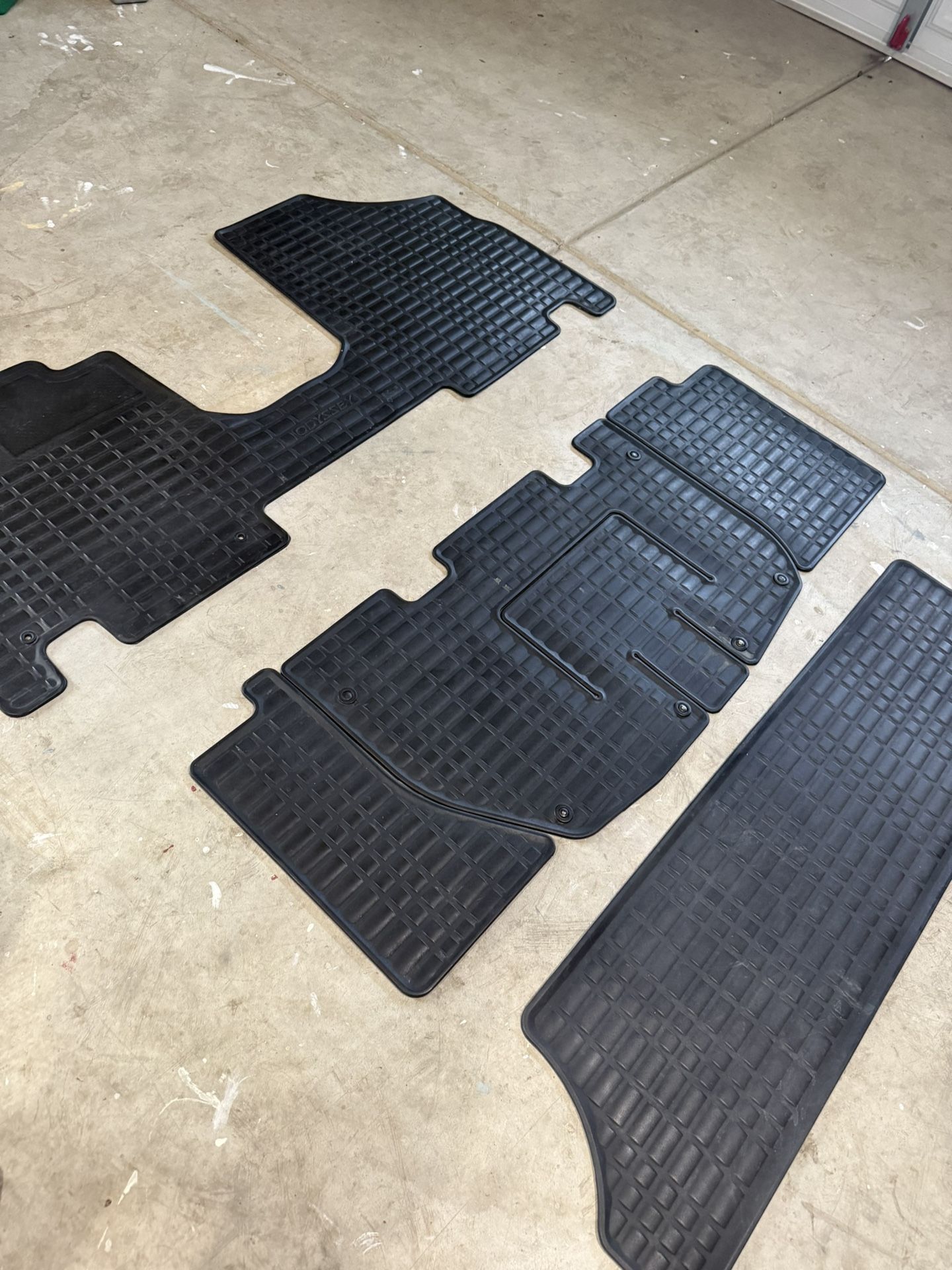 Genuine OEM Honda Odyssey High Wall All Season Floor Mat Set 2018 - 2025 Mats
