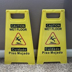 Wet Floor Signs