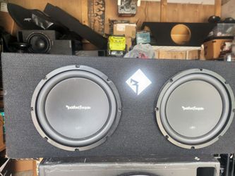 10" rockford fosgate R1 subwoofers