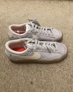 Size 6 - Nike Blazer '77 Vintage Low Football Grey Ivory Gum Women’s Shoe