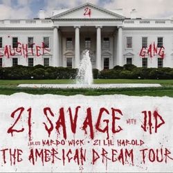 21 Savage American Dream Tour Tickets 
