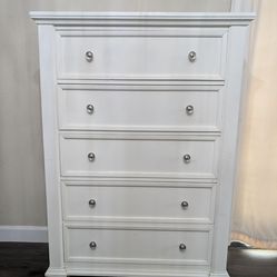 White dresser