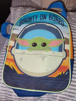 Star Wars The Mandalorian Baby Yoda Kids Backpack