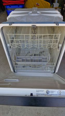 Old working dishwasher