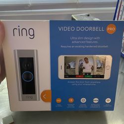 Ring Pro Video Doorbell 1080p HD Video with Motion Activated Alerts