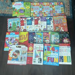 Learning And Activity Books ( From Prek-2 Grades)
