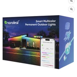 Nanoleaf 16.6ft Smart Matter Multicolor Permanent Outdoor Lights
