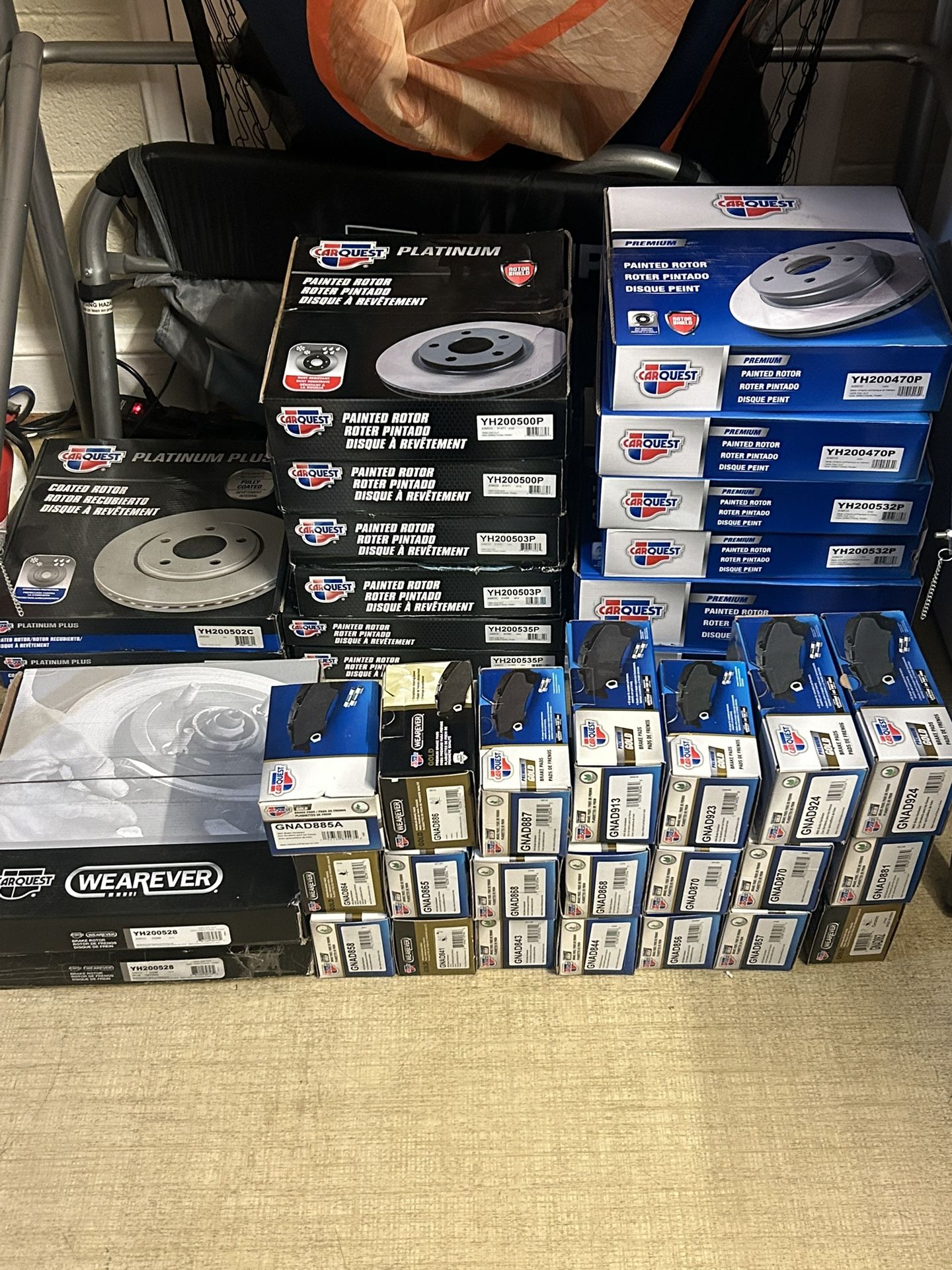 Lot Of Premium Brakes And Rotors