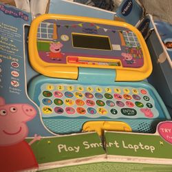 Kids Play Smart Laptop Brand New 15 Learning Activities Explore Words, Counting, Problem-Solving Skills And More. 50 + Melodies Sounds And Phrases 