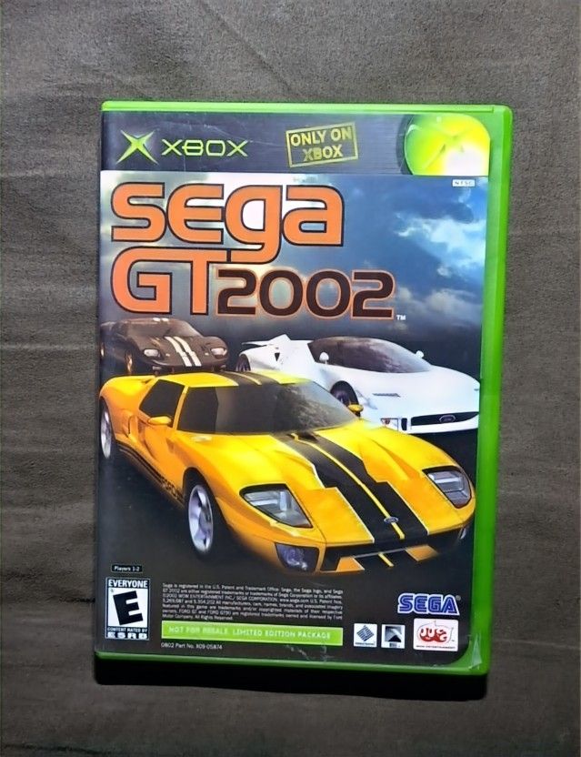 Ultra Rare NOT FOR RESALE LIMITED EDITION Sega Gt 2002/JSRF Original Xbox Video Game