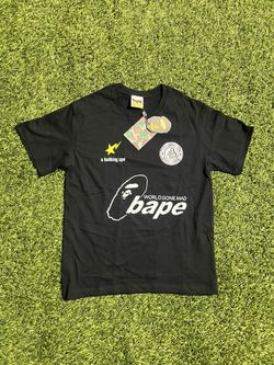 BAPE Black Soccer Shirt