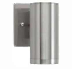 Home Decorators Collection
5.87 in. Brushed Nickel Integrated LED Outdoor Line Voltage Wall Sconce