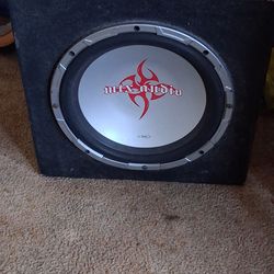 12,,, mTX subwoofer.  600 w