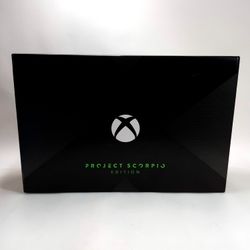 Microsoft Xbox One X 1TB Console Gaming System Black 1787 Scorpio Edition