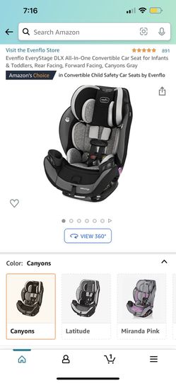 EvenFlo 3in1 Car seat (NEW IN BOX)