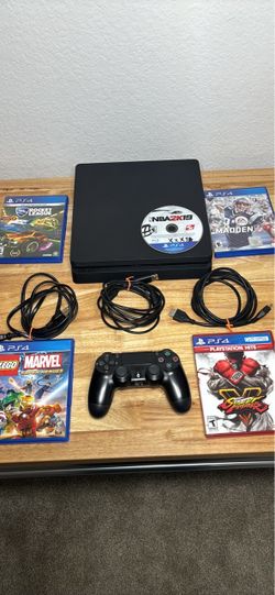 PS4 Slim 1 TB Bundle   $155 (OBO)