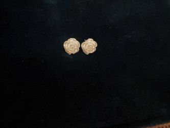 Elegant White Flower Women Earrings 