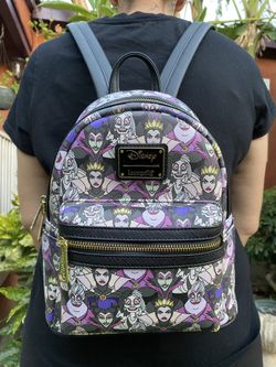 Disney Villains Loungefly Mini Backpack
