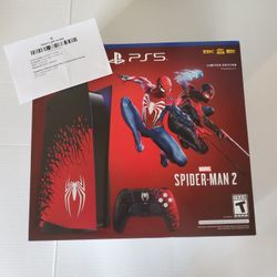 PlayStation 5 Spider-Man 2 Limited Edition Bundle [BRAND NEW SEALED ] Available Today