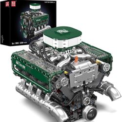 Mould King 10182 V8 Engine Building Blocks Sets