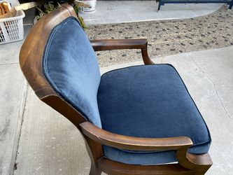Newly Upholstered Velvet Chair