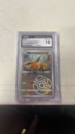 Eevee CGC Graded 10