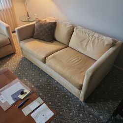 2 Contemporary Love Seats 5' X 3'