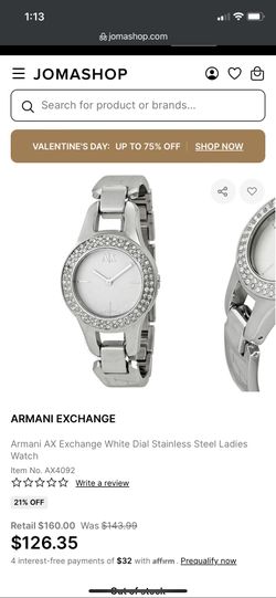 Women’s Armani Exchange Watch $75 OBO