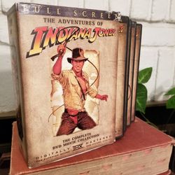 Indiana Jones Complete DVD Set - Full Screen