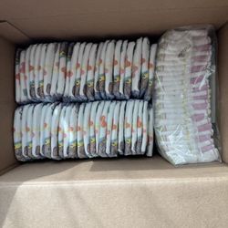 120 Diapers Size 1 - 0-3 Months