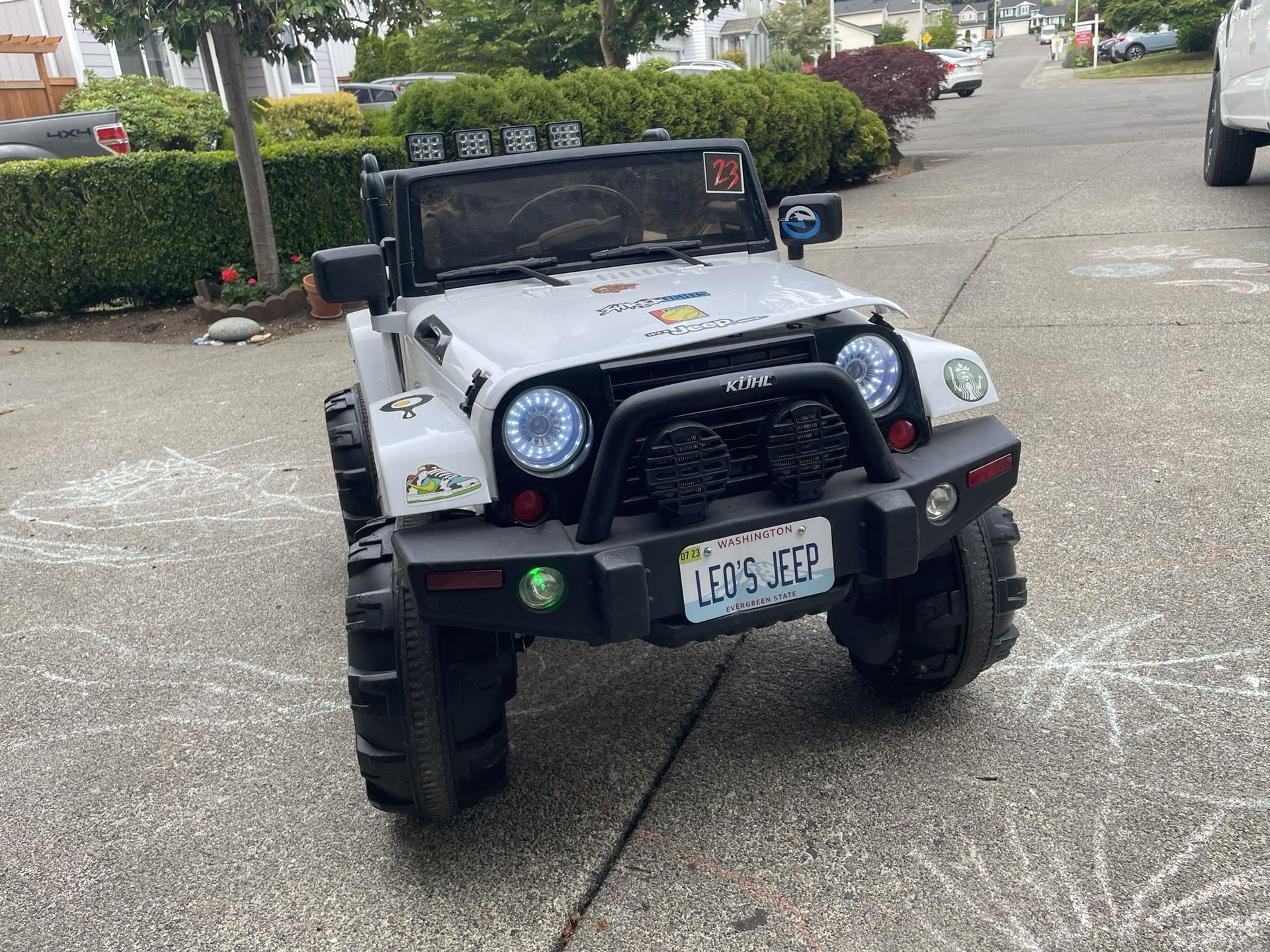 Jeep Electric Toy Car