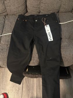 Purple jeans size 34 read description