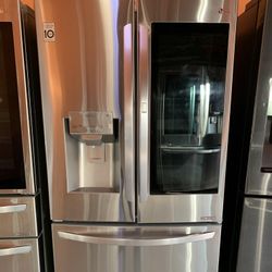 REFRIGERATOR WINDOW EASY ACCESS LG 3 DOORS 🆓️ FREE DELIVERY 🆓️ 