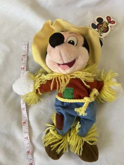 Vintage Mickey Mouse Bean Bag Plushie 